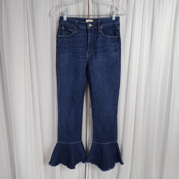 Mother Denim The Cha Cha Fray in Clean Sweep - Picture 4 of 12